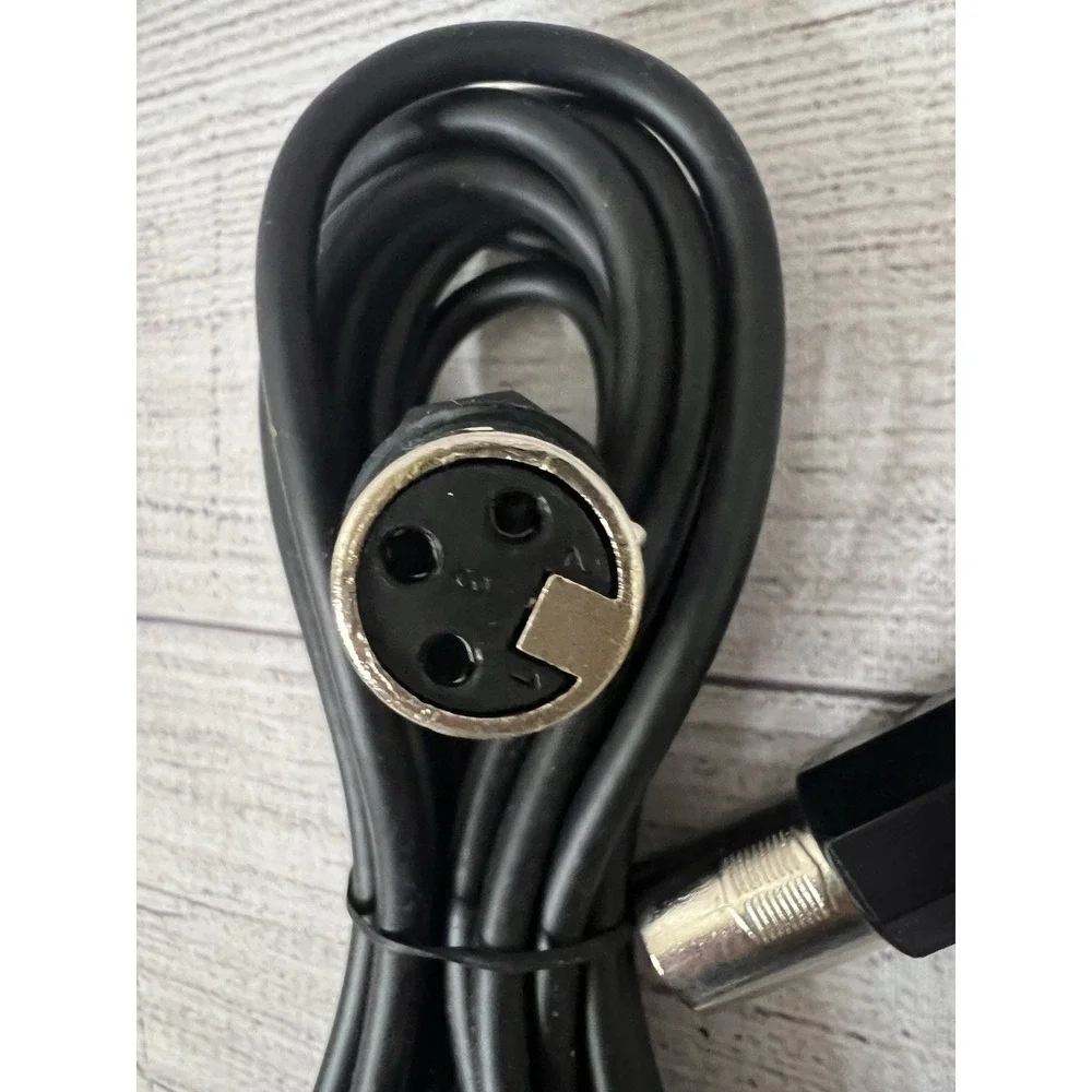 10Ft 10 Foot XLR 3-Pin Male to Female Microphone Audio Mic Shielded Cord Cable
